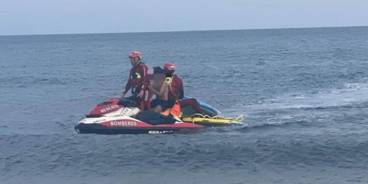 17-year-old rescued at Playa de Guacimeta
