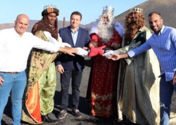 Three Kings arrive