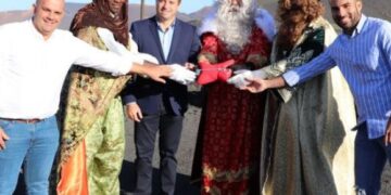 Three Kings arrive