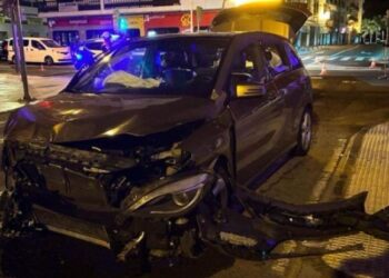 43-year-old man injured in car accident