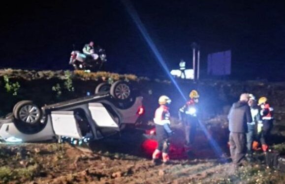 84-year-old injured in car crash