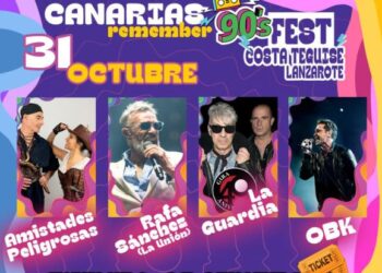 90s music festival this Halloween in Costa Teguise