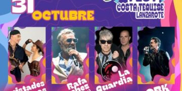 90s music festival this Halloween in Costa Teguise
