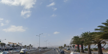 A series of car accidents in Lanzarote
