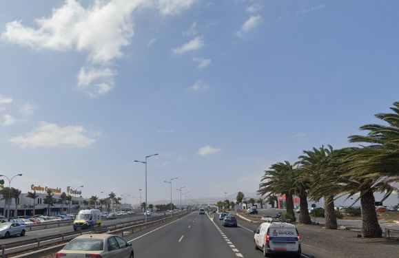 A series of car accidents in Lanzarote