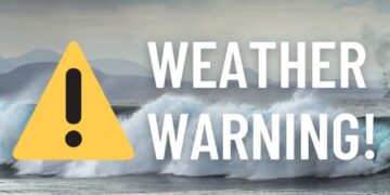AEMET weather warning