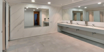 New toilets for Terminal 2