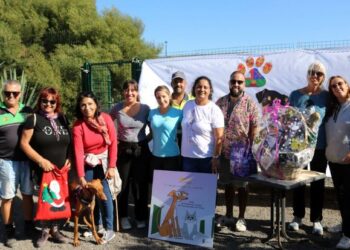 Yaiza raises awareness for animal abandonment