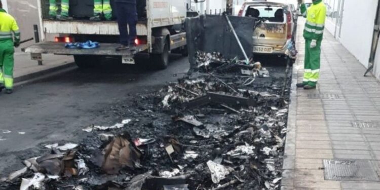 Arrecife Ayuntamiento warns residents about recent fires