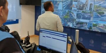 Arrecife Ayuntamiento install surveillance camera network