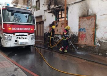 Fire in Arrecife