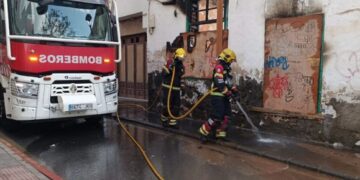 Fire in Arrecife
