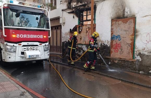 Fire in Arrecife
