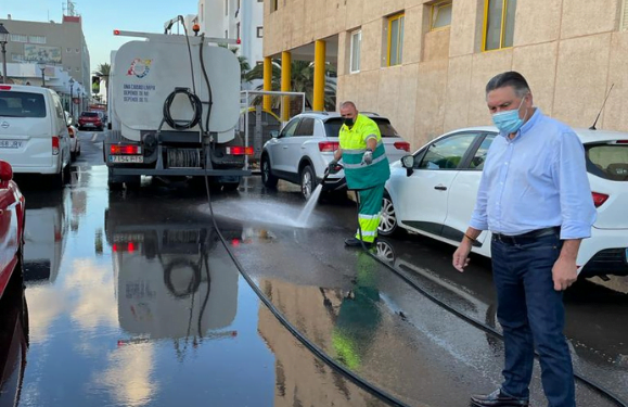 Arrecife gets a cleaning