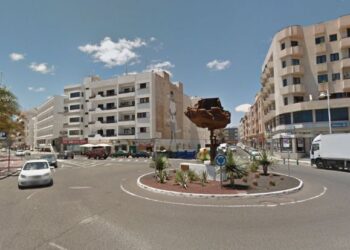 Road changes in Arrecife
