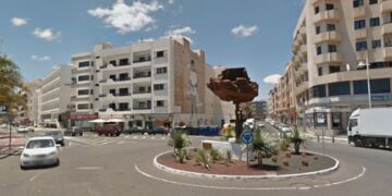 Road changes in Arrecife