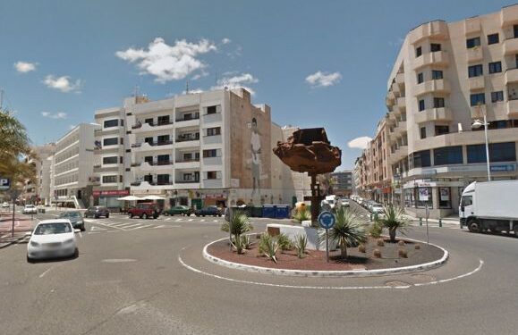 Road changes in Arrecife