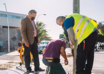 Arrecife 1.2-million-euro streetlight service