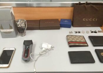 Arrested for holiday villa theft