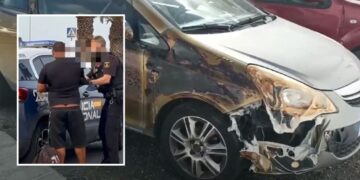 Arsonist arrested in Arrecife