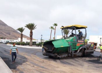 Yaiza asphalting close to completion