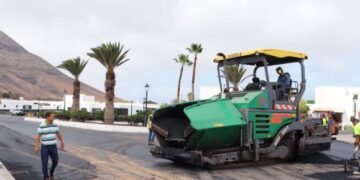 Yaiza asphalting close to completion
