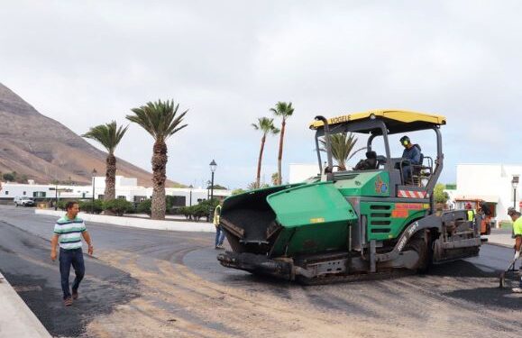 Yaiza asphalting close to completion