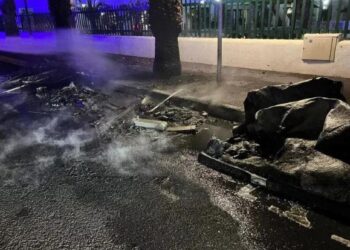 Bin fires start in Puerto del Carmen