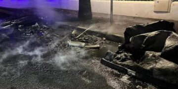 Bin fires start in Puerto del Carmen