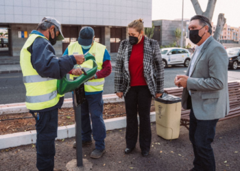 80 new litter bins in Arrecife