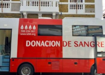 Blood donation campaign in Arrecife