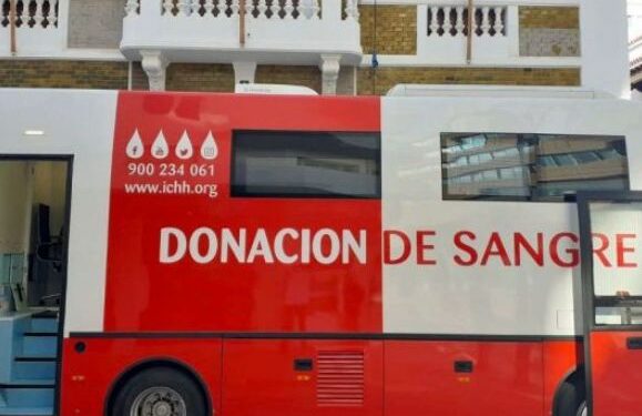 Blood donation campaign in Arrecife