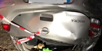 Woman injured in car accident