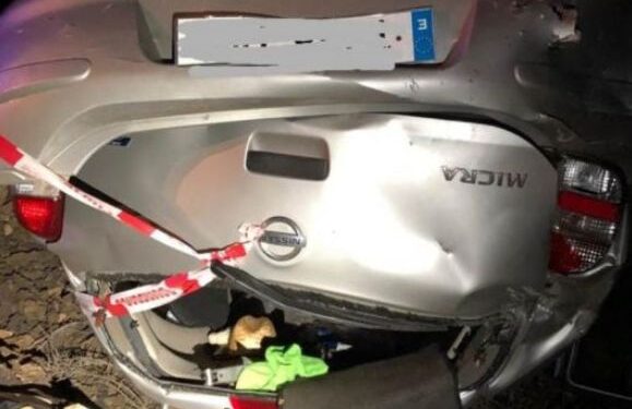 Woman injured in car accident
