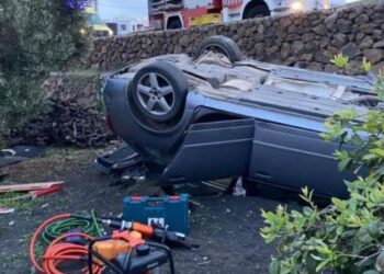Accident in Tinajo
