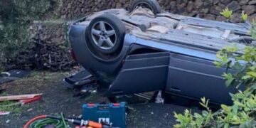 Accident in Tinajo