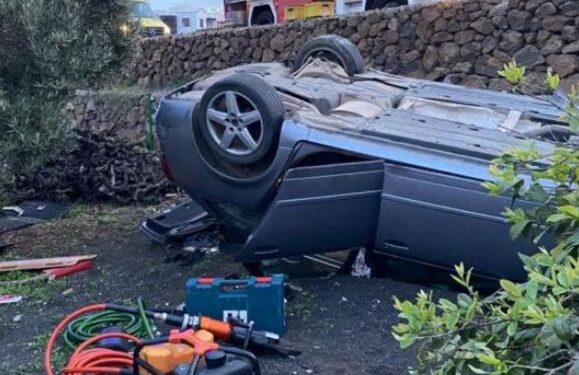 Accident in Tinajo