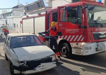 Car crash in Arrecife