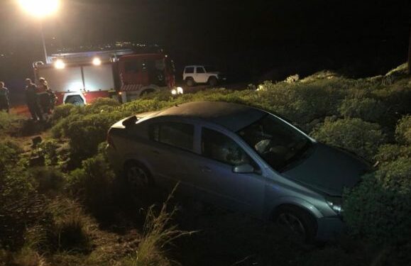 Woman freed from car