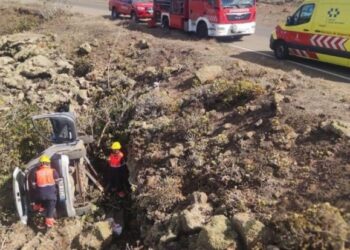 Driver injured in car crash