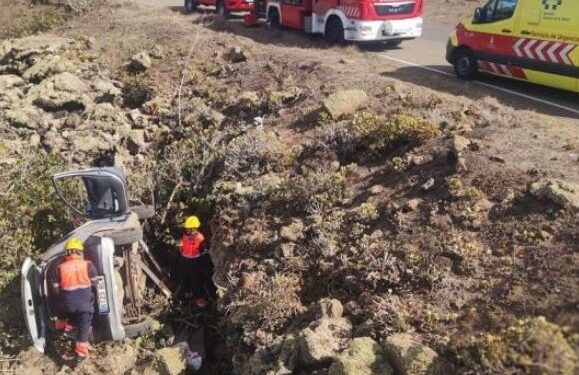 Driver injured in car crash