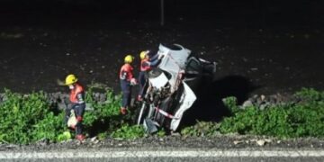 Car crash on Carretera de Tinguatón