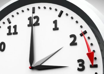 Clocks go forward tonight
