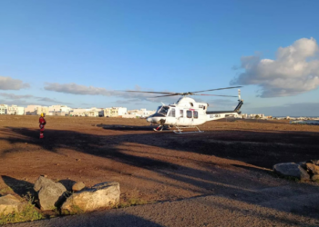 Close call at Las Salinas