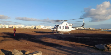 Close call at Las Salinas