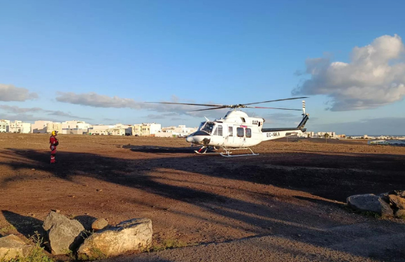 Close call at Las Salinas
