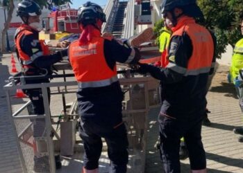 Construction worker faints on site in Playa Honda