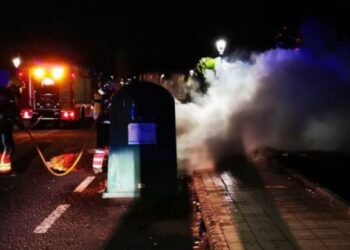 More container fires