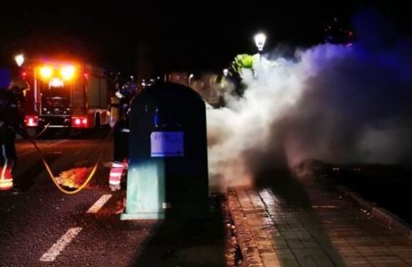 More container fires