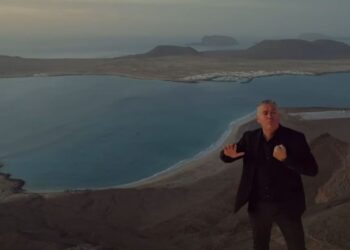 Alejandro Córdoba chooses Lanzarote for music video